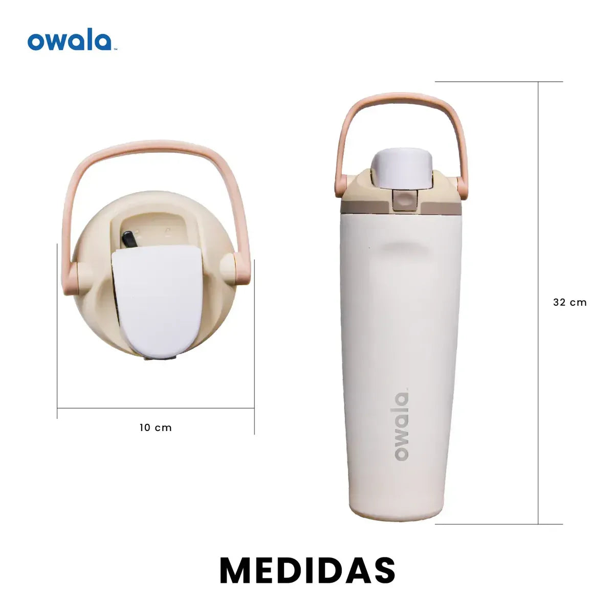 Owala Freesip Termo Botella Acero Inoxidable 890ml